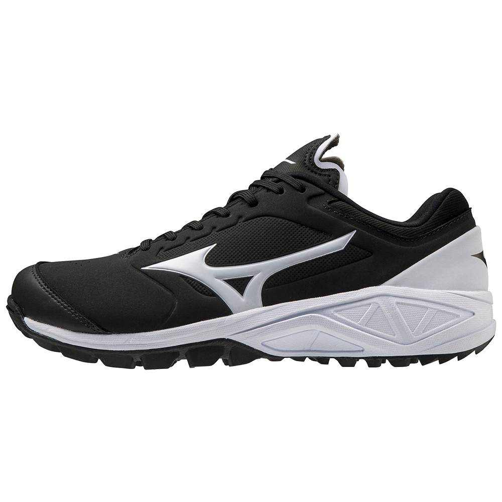 Scarpe Baseball Mizuno Dominant 3 All Surface Turf Donna - Nere/Bianche - 67901-SPCL